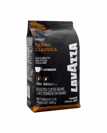 بسته‌بندی قهوه لاواتزا کرما کلاسیکا - Lavazza Crema Classica با کرمای غلیظ و ترکیب روبوستا عربیکا