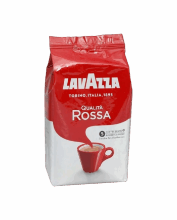 بسته‌بندی قهوه لاواتزا کوالیتا روسا - Lavazza Qualità Rossa با ترکیب روبوستا و عربیکا