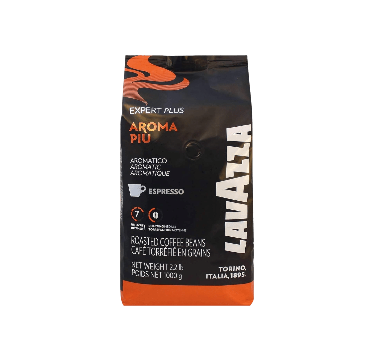 قهوه ۷۰-۳۰ عربیکا روبوستا لاواتزا آروما پیو – lavazza aroma piu